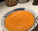 Potage de carottes et de céleri rave (Végétarien)