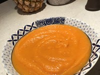 Potage de carottes et de céleri rave (Végétarien)