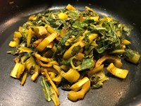 Blettes à l'indienne ( Végétarien)