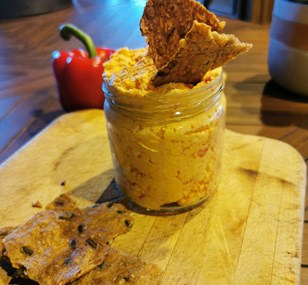Crème de poivrons à la feta