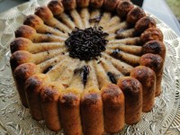 Gateau pudding de pain rassi au chocolat