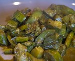 Curry de courgettes et e haricots verts