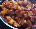 Curry de pommes de terre au tofu