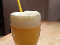 Jus d'ananas, gingembre et citron