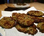 Röstis de courgettes au parmesan