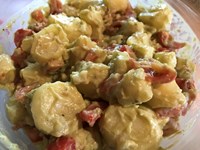 Guacamole Potatoes Salad ( Végétarien)
