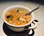 Soupe aux brocolis et au fromage