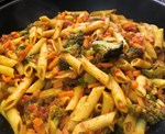 Masala Pasta ( Inde-Végétarien)